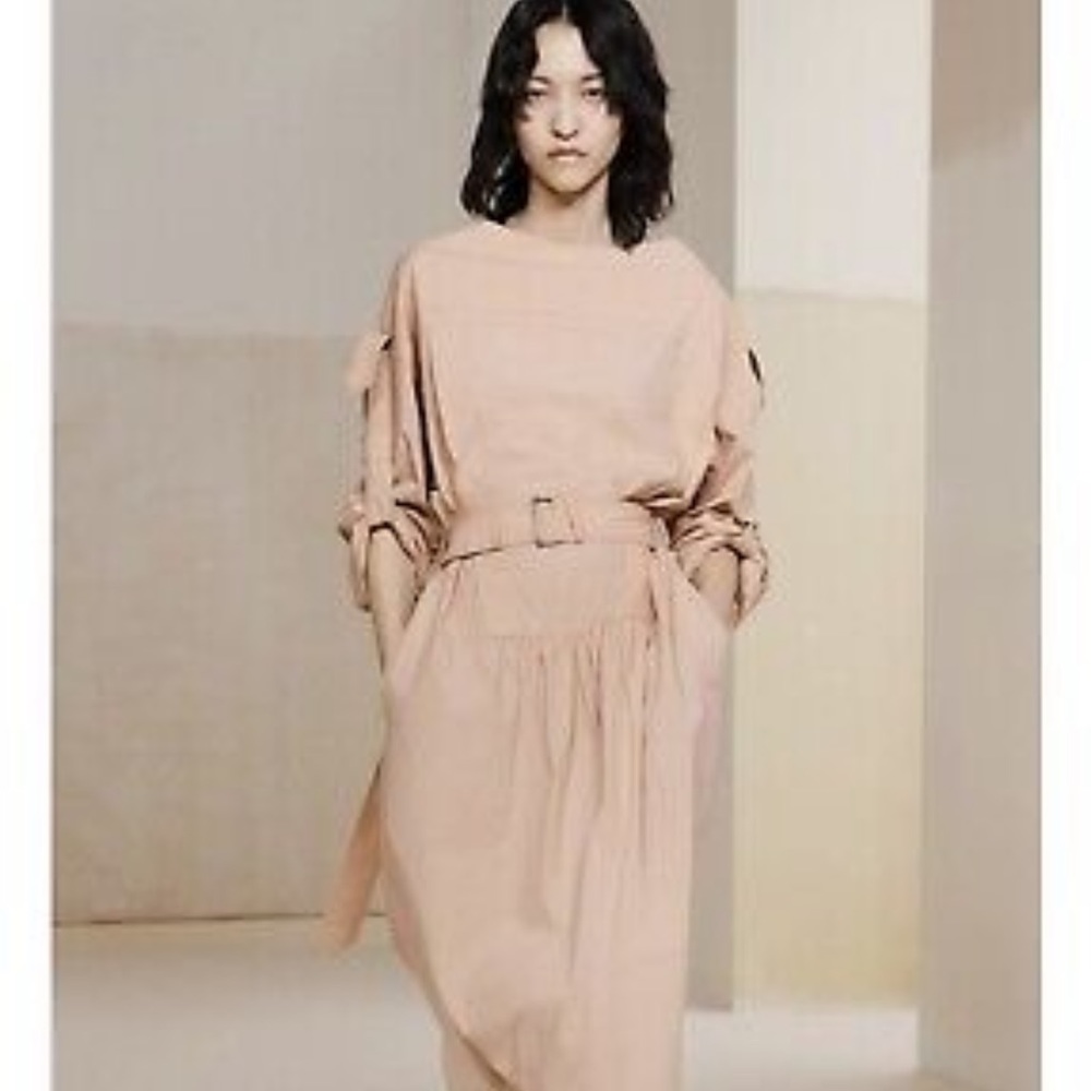 MWT Zara SRPLS belt drss 08. Peach color